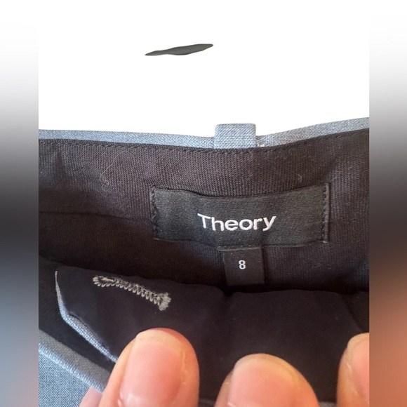 Theory Treeca Pant In Good Wool Size 8 - Picture 8 of 15